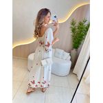 VESTIDO BETE MANGA CRU