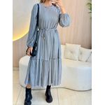 VESTIDO MIDI LELE PRETO