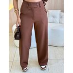 CALÇA PANTALONA ANNY MARROM