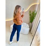 JAQUETA PUFFER ZOE CARAMELO