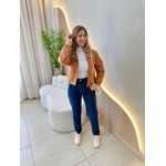 JAQUETA PUFFER ZOE CARAMELO