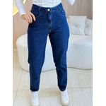 CALÇA JEANS MOM ESCURA JEANS