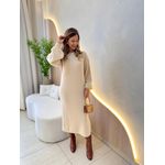 VESTIDO TRICOT MOUSSE LIVIA AREIA