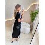 VESTIDO MIDI HELENA PRETO