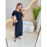 VESTIDO MIDI HELENA PRETO