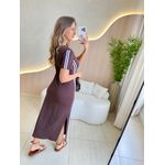 VESTIDO MIDI HELENA CAFÉ