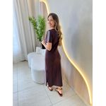 VESTIDO MIDI HELENA CAFÉ