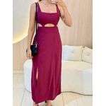 VESTIDO MIDI PAOLA BORDO