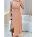 VESTIDO MIDI PAOLA NUDE 2