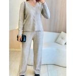 CONJUNTO CALÇA CLAUDIA CAPUCCINO