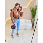 PUFFER COURINO MAYA MARROM