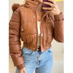PUFFER COURINO MAYA MARROM