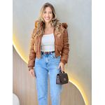 PUFFER COURINO MAYA MARROM