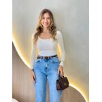 BLUSA CANELADA BIA OFF