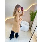 CASACO LÃ BATIDA LIZ NUDE