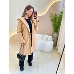 CASACO LÃ BATIDA LIZ NUDE