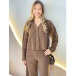 CONJUNTO CALÇA SERENA MARROM
