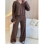 CONJUNTO CALÇA SERENA MARROM