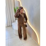 CONJUNTO CALÇA SERENA MARROM