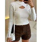 BLUSA CANELADA LUA OFF