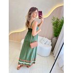 VESTIDO LONGUETE CAROLAYNE VERDE