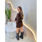 CASACO PARKA BRENDA MARROM
