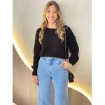 BLUSA TRICOT JAQUELINE PRETO