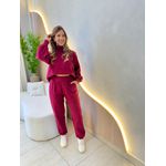 CONJUNTO MOLETOM YARA MARSALA
