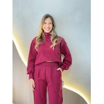 CONJUNTO MOLETOM YARA MARSALA