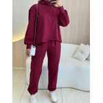 CONJUNTO MOLETOM YARA MARSALA