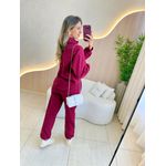 CONJUNTO MOLETOM YARA MARSALA