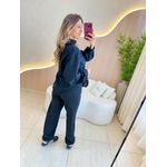 CONJUNTO MOLETOM YARA PRETO