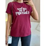 T-SHIRT WINE MARSALA