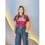 T-SHIRT WINE MARSALA