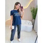 T-SHIRT BASIC AZUL MARINHO
