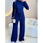 CONJUNTO CALÇA CLARISSE AZUL MARINHO