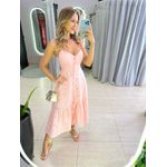 VESTIDO MIDI DUDA ROSA BEBE
