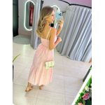 VESTIDO MIDI DUDA ROSA BEBE