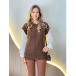 COLETE TRICOT SOLANGE MARROM