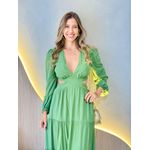 VESTIDO LONGO MARINA VERDE