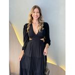 VESTIDO LONGO MARINA PRETO