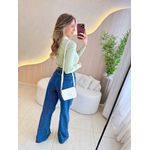 BLUSA MANGA LONGA PEDRARIA VERDE