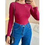 BLUSA BODY POLY MARSALA