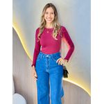 BLUSA BODY POLY MARSALA