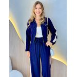 CONJUNTO PANTALONA ANALU AZUL MARINHO