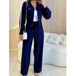 CONJUNTO PANTALONA ANALU AZUL MARINHO