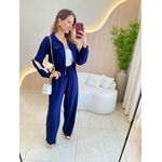 CONJUNTO PANTALONA ANALU AZUL MARINHO