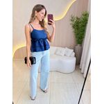 BLUSA CAMILA AZUL MARINHO