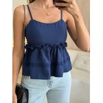 BLUSA CAMILA AZUL MARINHO