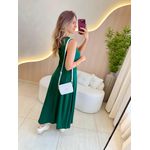 VESTIDO YASMIN CANELADO VERDE BANDEIRA